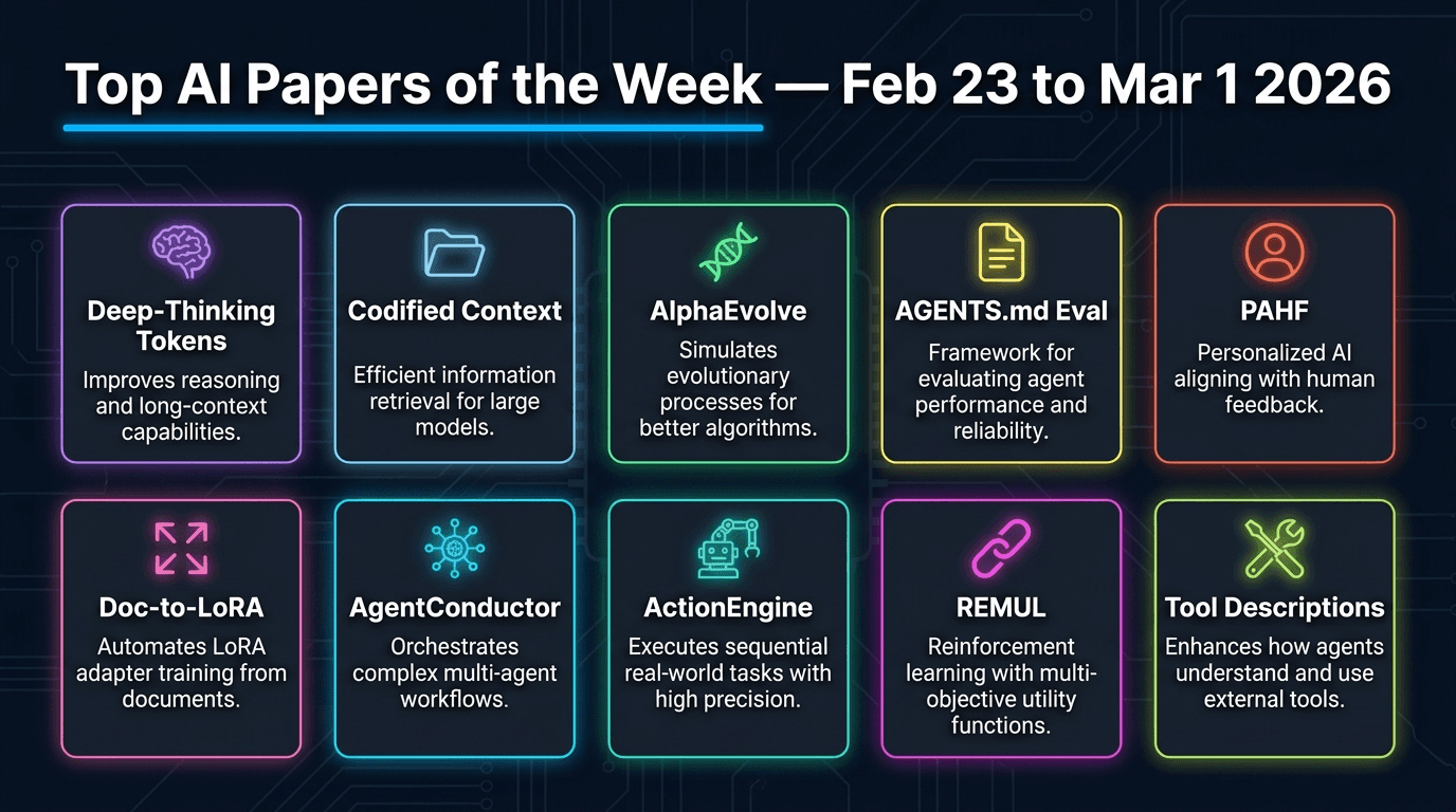Top AI Papers of the Week